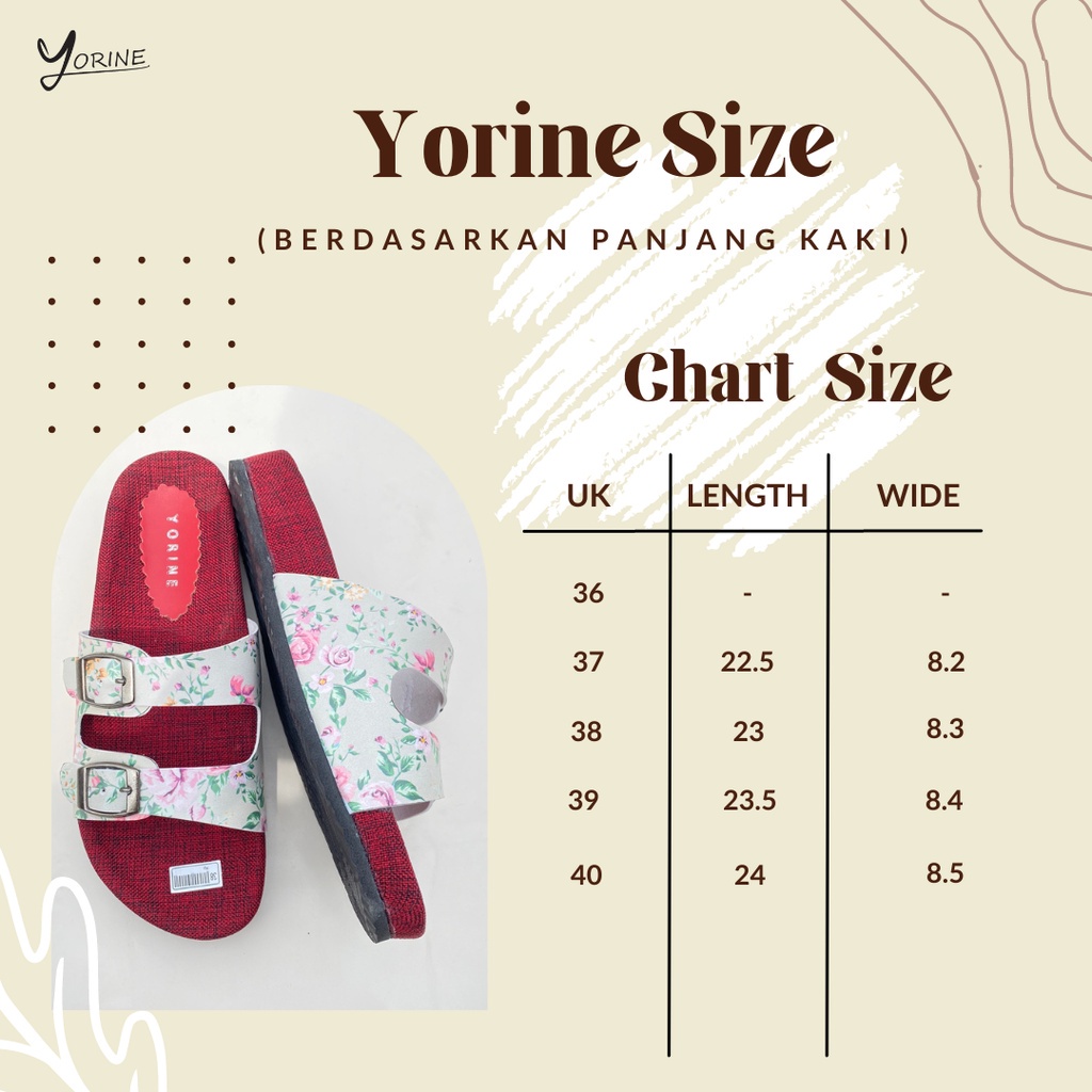 SIENA FLAT SANDAL WANITA TRAVELING MODEL TERBARU SBM STORE