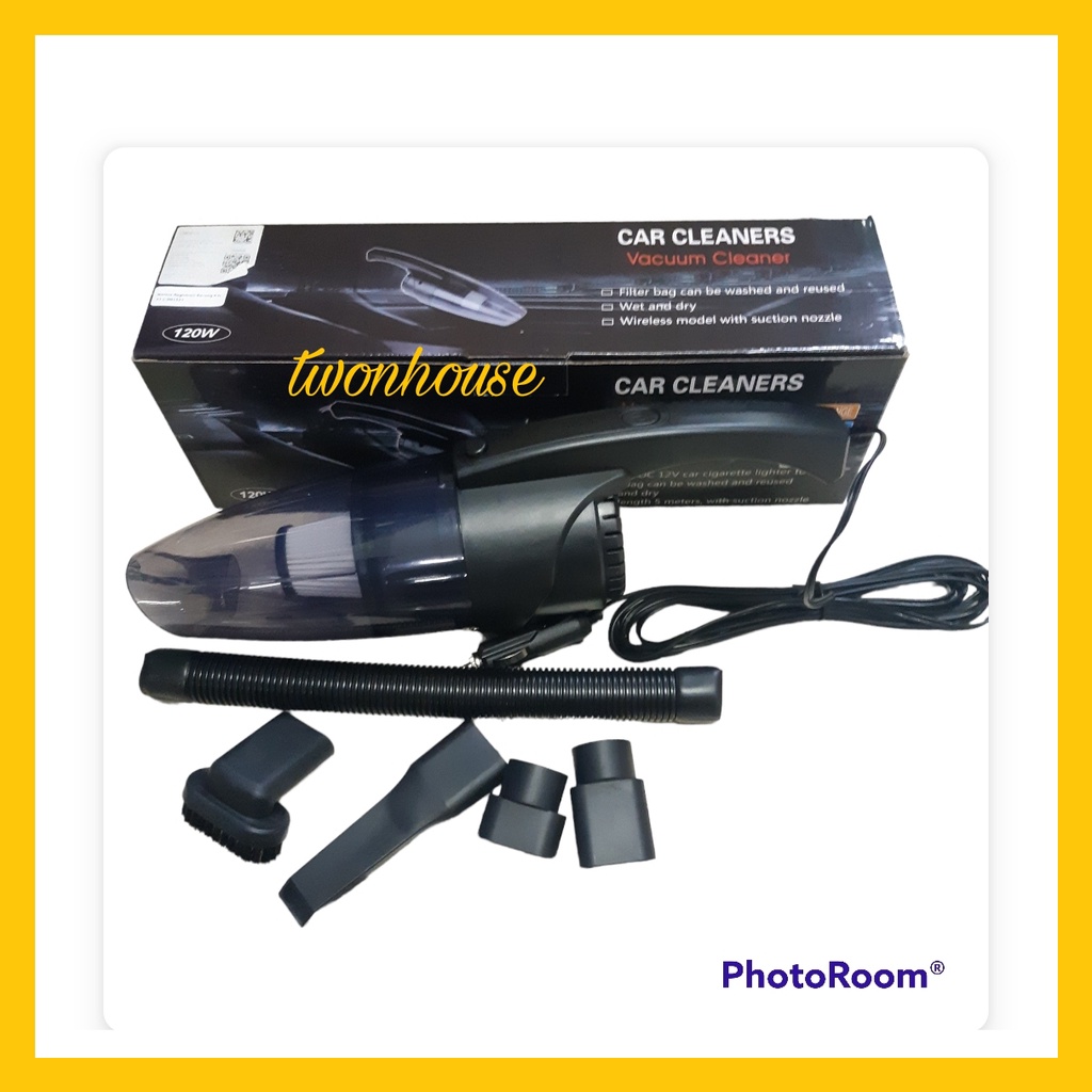 Vacuum Cleaner Penyedot Debu Mobil 12V 120W - JY004 Vacuum Cleaner Alat Penyedot Debu Mobil Portable