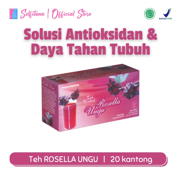 

Griya Herba Teh Herbal - Bunga Rosella Ungu 20 tea bag