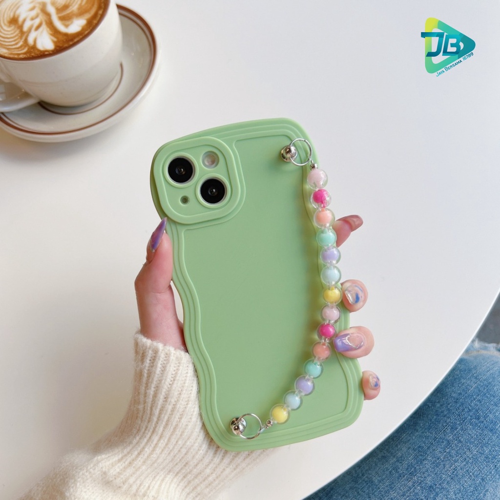 GC02 SOFTCASE GELOMBANG RANTAI MANIK FOR OPPO A71 A83 F1S A59 F5 F7 A74 A95 A76 A36 A96 RENO 4F 5 5F 6 7 8 7Z 8Z 5G JB6962