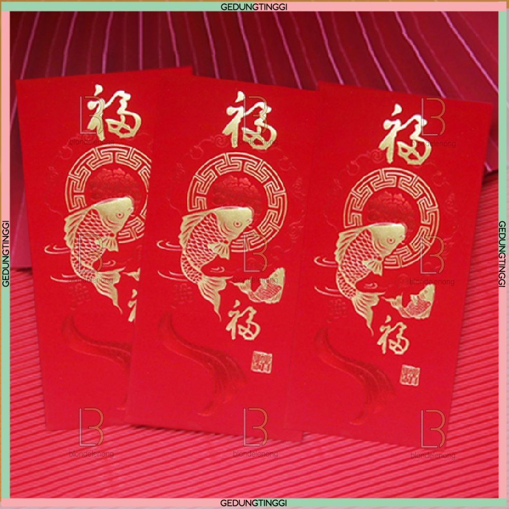 Amplop Dompet Angpao Angpau Ampau Ampao Hongbao Hongbau Kertas Kain Bludru Mika Kelinci Rabbit Ikan Merah Emas Mas Koi Koki Fuk Fu Hoki Imlek Sincia Uang Susu Hantaran Lamaran Sangjit Wedding Nikah Shuangxi Uang Susu Besar Jumbo Panjang Pendek Murah 2023