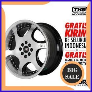 last stok Velg Mobil Ring 17 HSR GANGNAM 6052 - PCD H8X100-114 3 ET42 38 BMF ML 2ZJN23