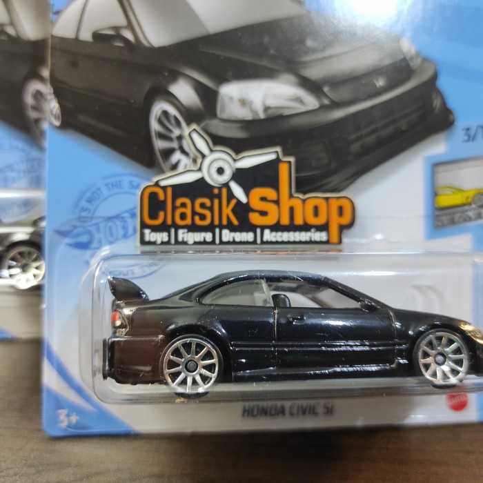 Hot Wheels Honda Civic Si Hitam Factory Frash New Arrival 2021 #Bergaransi