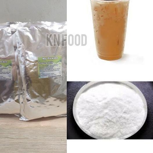 

Termurah[FG2]-Jelly konyaku regular kemasan 1 kg -powder jelly reguler