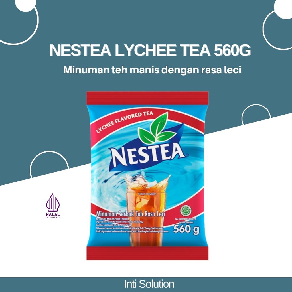 

NESTEA Lychee Tea 560 g / Minuman teh leci NESTLE ORIGINAL TERMURAH