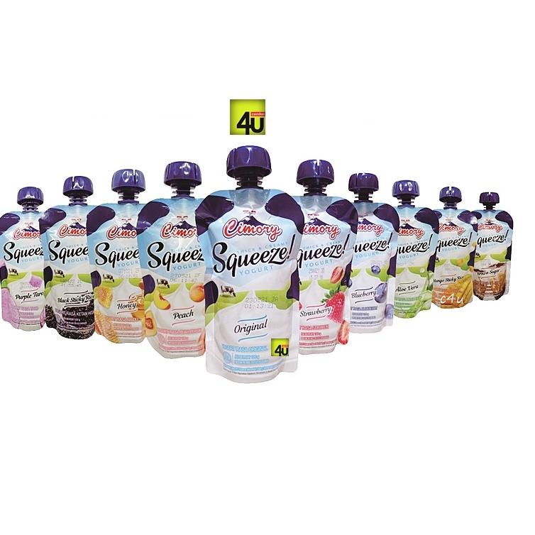 

Motif Terkini.. Cimory SQUEEZE Thick and Creamy Yoghurt 120 gr RTD 39