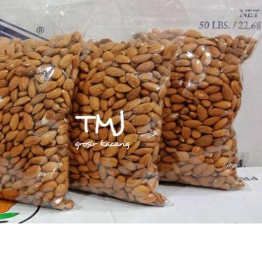 

Limited [TD4] KACANG ALMOND PANGGANG KUPAS PREMIUM 1KG (ROASTED)