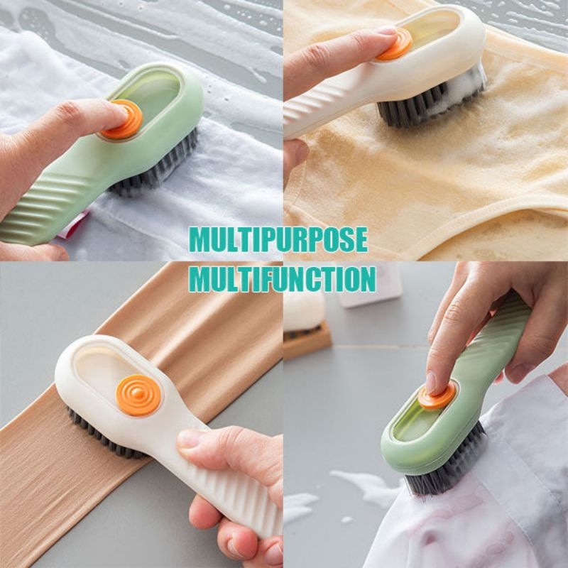 Sikat Baju Lantai Dispenser Serbaguna Cleaning Brush With Liquid