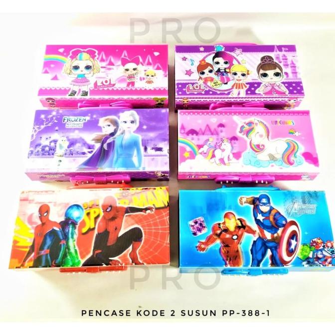 

TEMPAT PENSIL KODE 3 SUSUN 4 DIMENSI KARAKTER PEN CASE KOTAK PENSIL JUAL