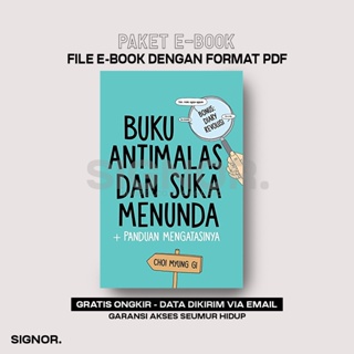 [E-BOOK] BUKU ANTI MALAS DAN SUKA MENUNDA & PANDUAN MENGATASINYA - CHOI MYUNG GI BAHASA INDONESIA