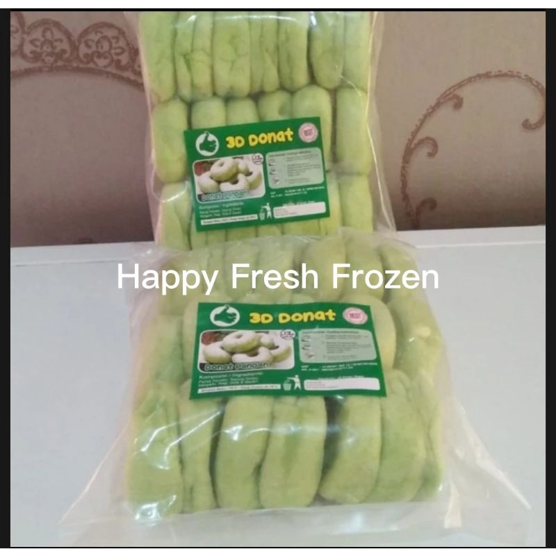 

Donat Pandan Beku Frozen isi 20