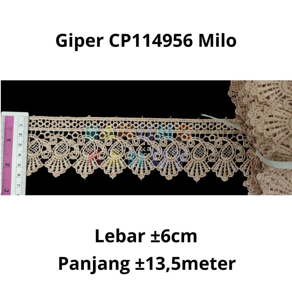 Renda Giper CP956 / CP1300 Milo 6cm