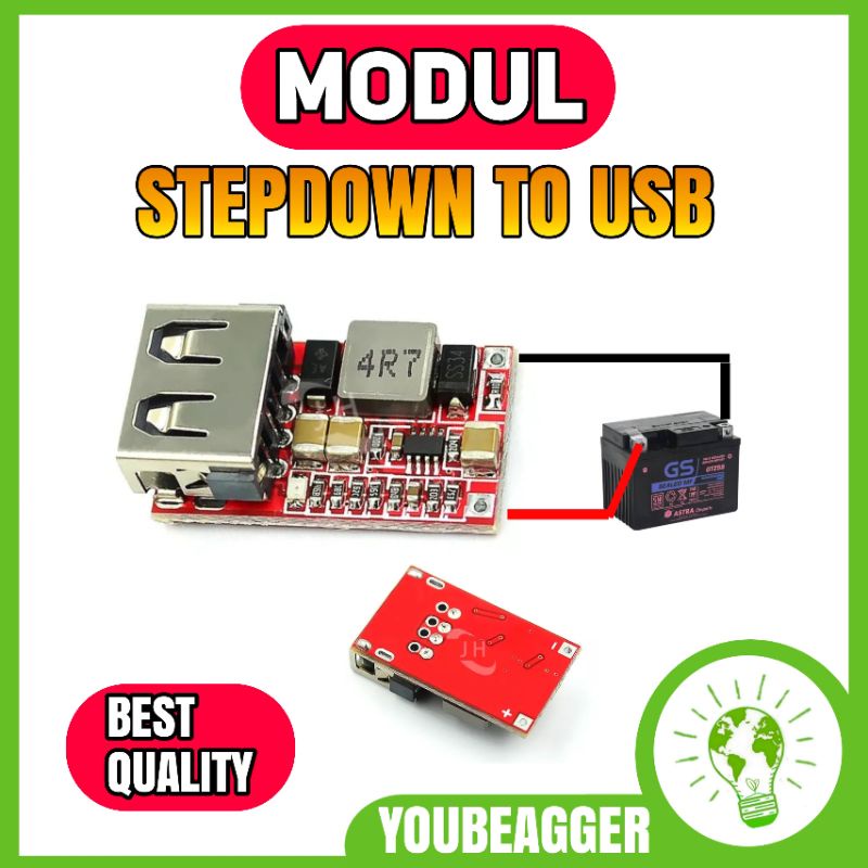 Modul stepdown to USB 5V