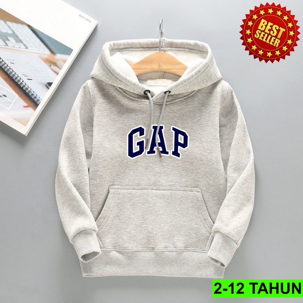 Jumper Hoodie Anak GAF II Jaket Hoodie Anak Viral II Sweater Hoodie Kids Sz M - XL ( Laki Laki &amp; Peremepuan )