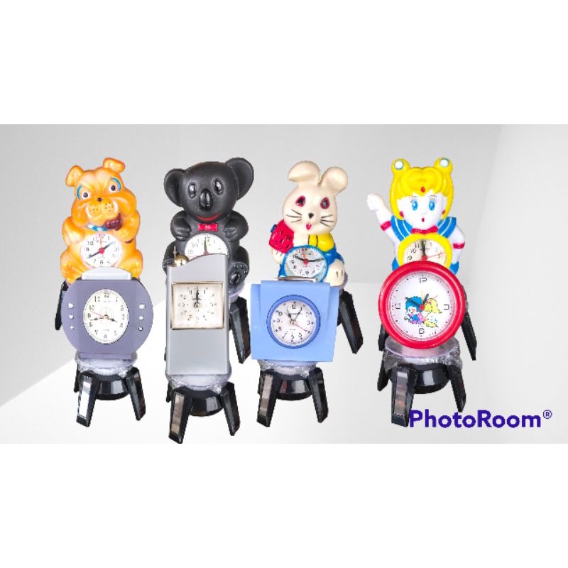 Jam weker alarm karakter