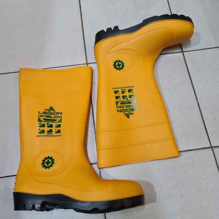 Safety Sepatu Boot Karet Safety Legion
