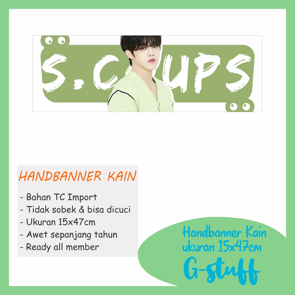 SLOGAN HANDBANNER KAIN SEVENTEEN