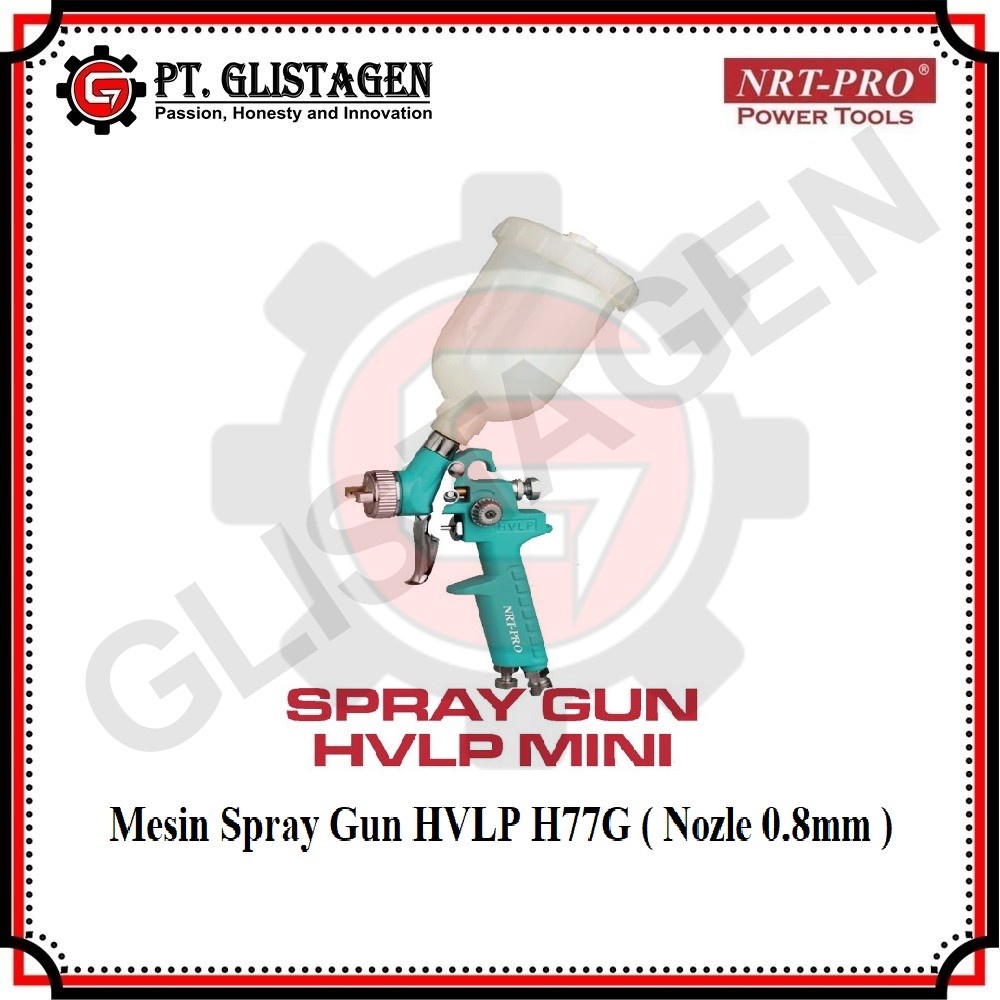 Spray Gun HVLP Alat Semprot Cat Low Pressure SHOGUN NRT-PRO H88G H77G