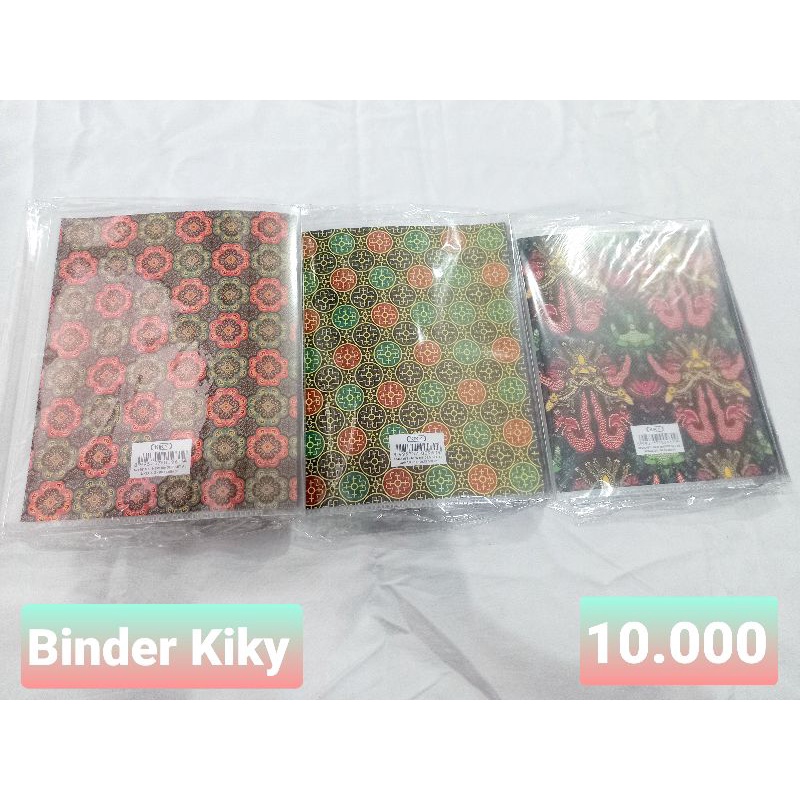 

Binder ukuran A5 kiky