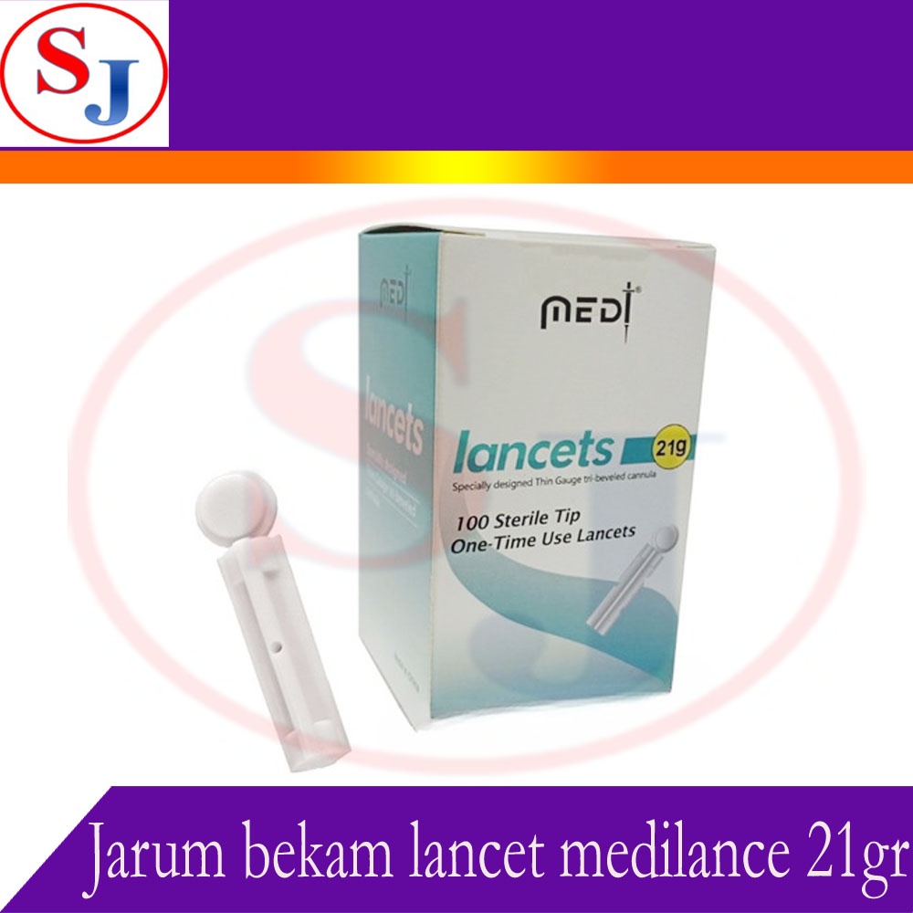 Jarum Bekam 21G / Lancet 21G / Jarum Medilance