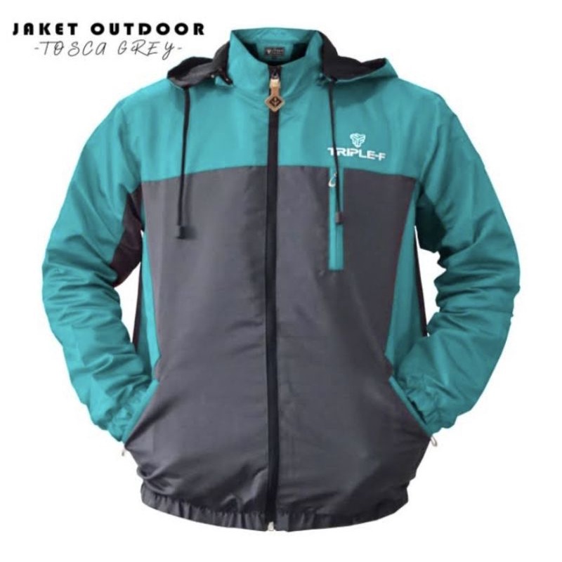 jaket outdoor waterproof triple f