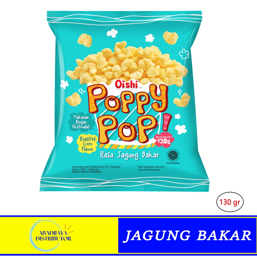 

Poppy Pop Oishi Snack Rasa Jagung Bakar