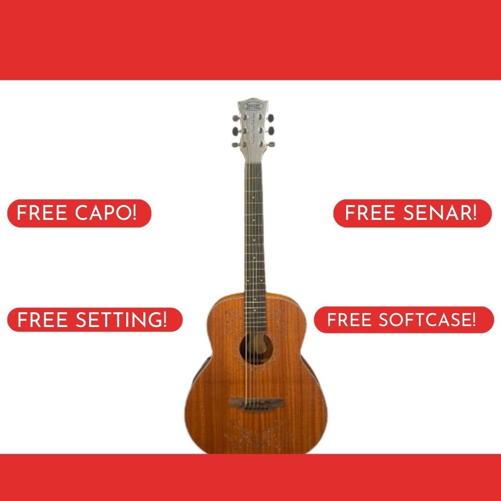 Gitar Akustik Sqoe 36A-XM