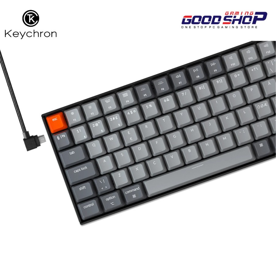 Keychron K4 (version 2) Hot-Swappable WHITE Backlight PLASTIC Frame