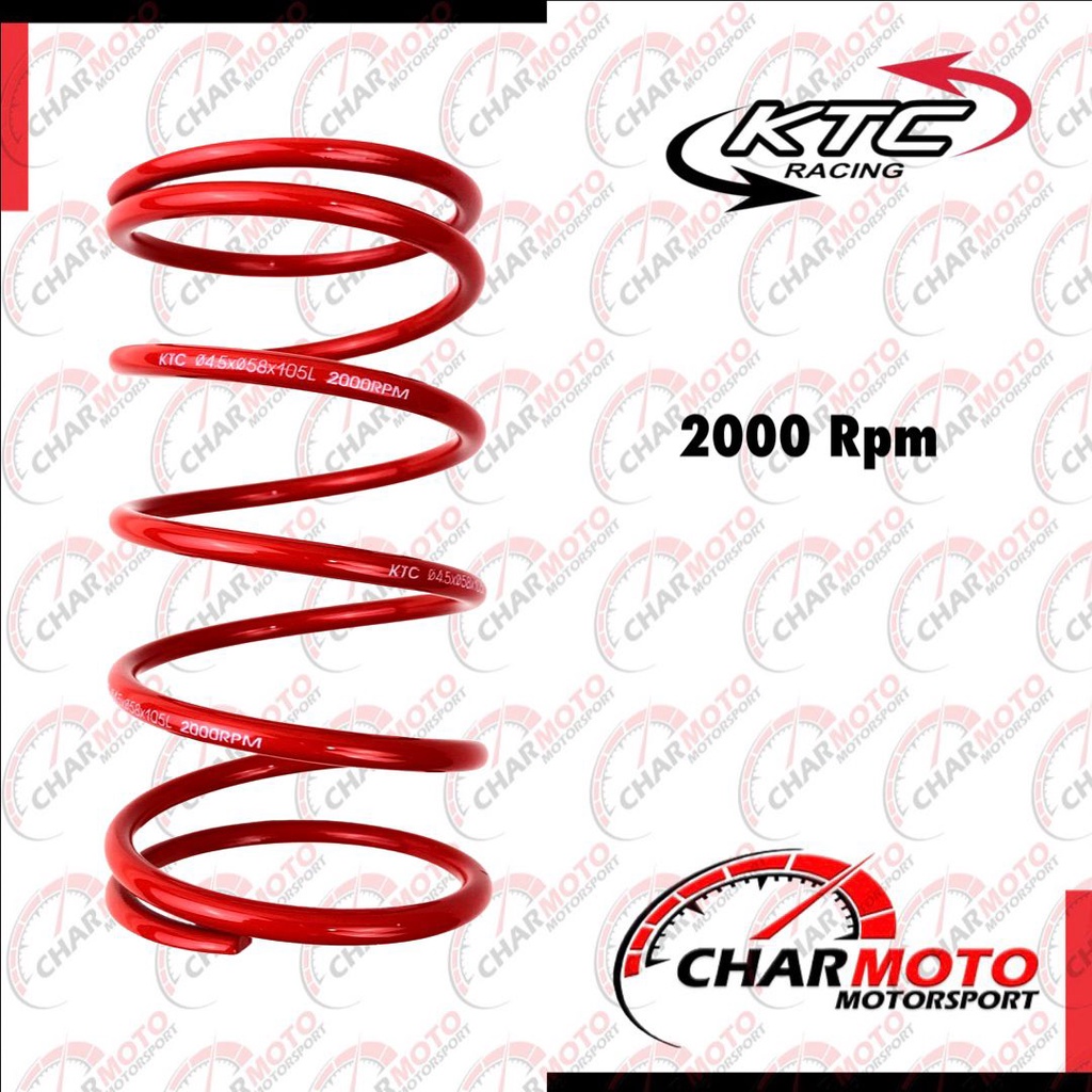 per cvt ktc racing original nmax aerox lexi vario mio scoopy genio dll 1000 1500 2000rpm - charmoto