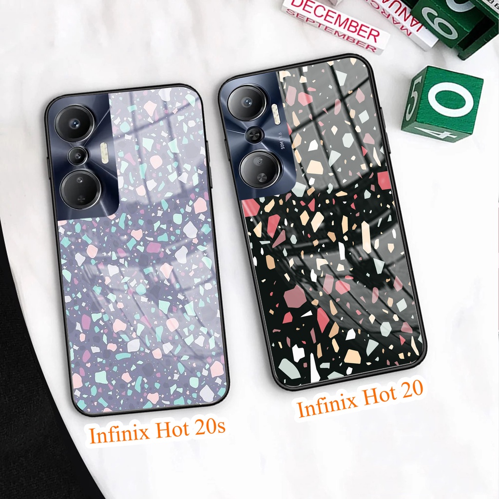 Softcase Kaca INFINIX HOT 20 HOT 20S HOT 20i- Case Handphone INFINIX HOT 20 HOT 20S HOT 20i [T43].