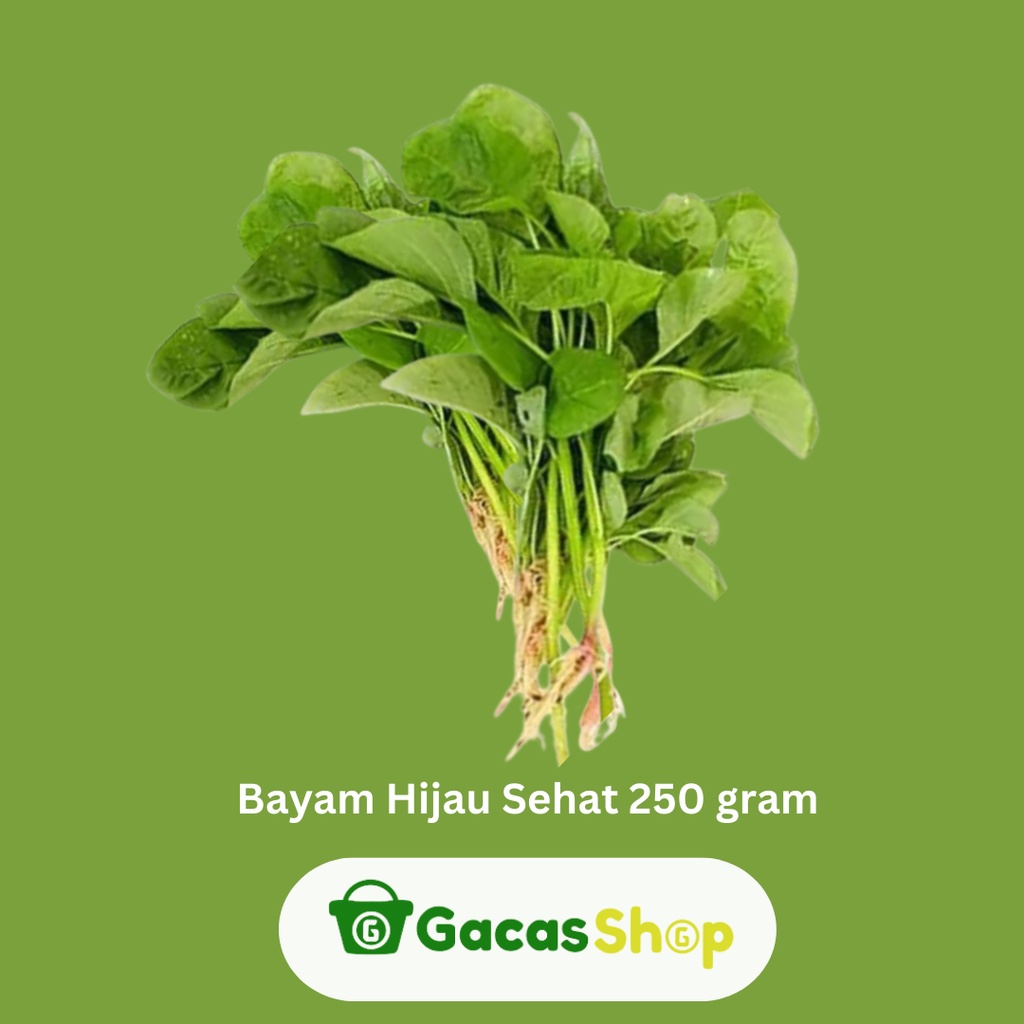 

Bayam Hijau Bersih dan Sehat 250 gram