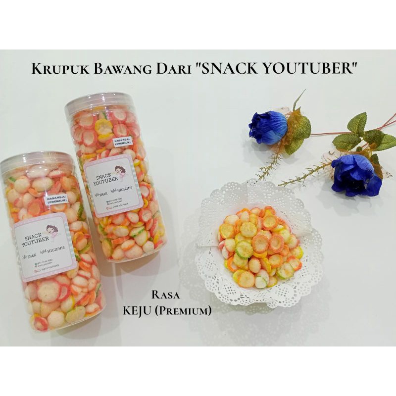 

KERUPUK BAWANG SPECIAL RASA KEJU PREMIUM