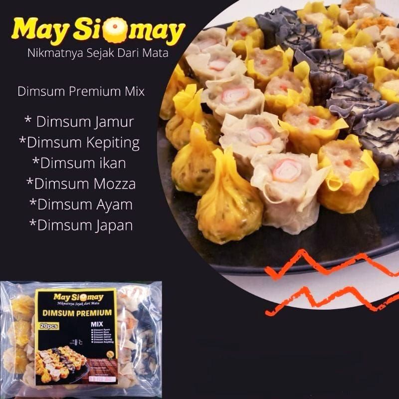 Dimsum premium mix, dimsum siomay, gyoza Chili oil