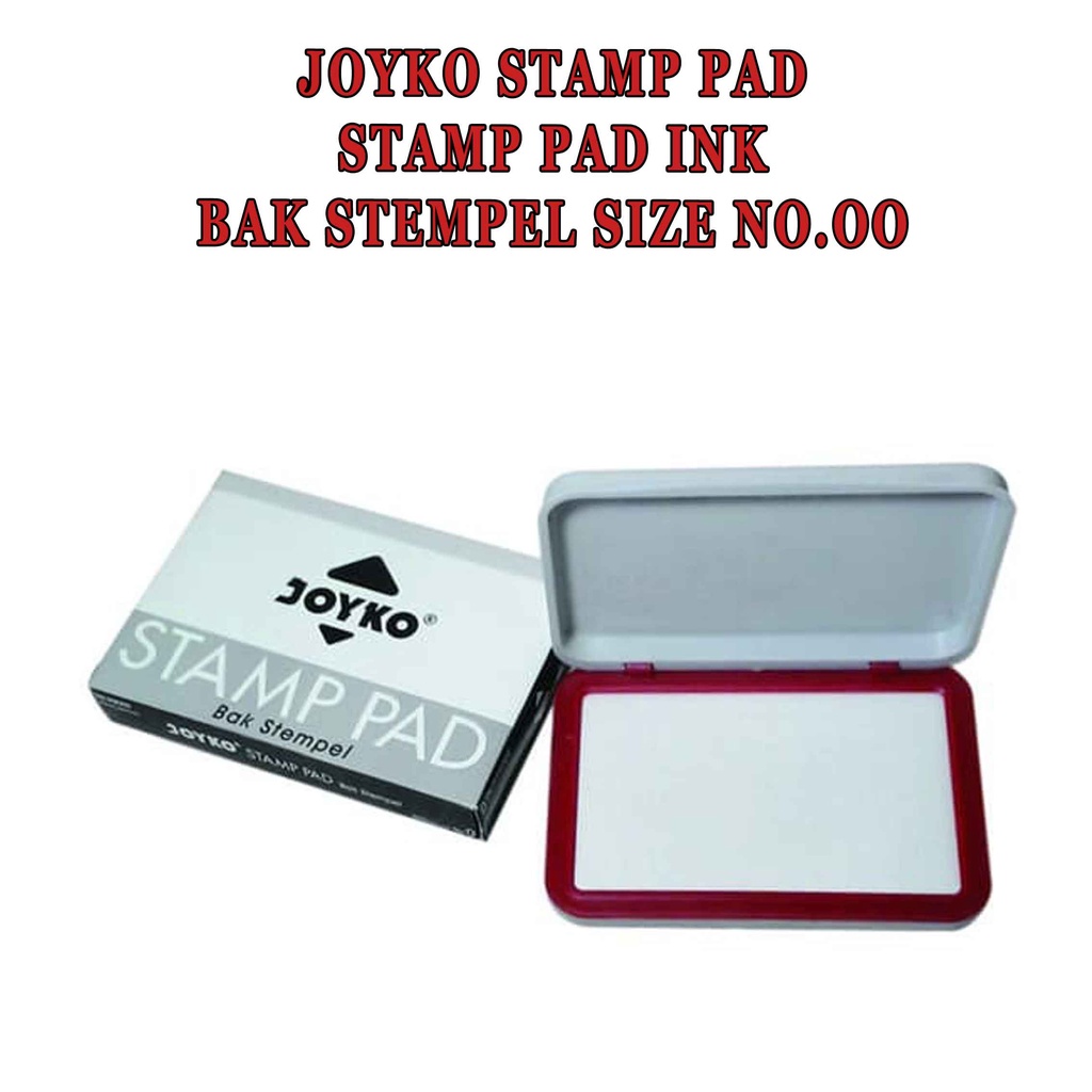 Stamp Pad * Joyko * Bak stempel No.00 * Stempel