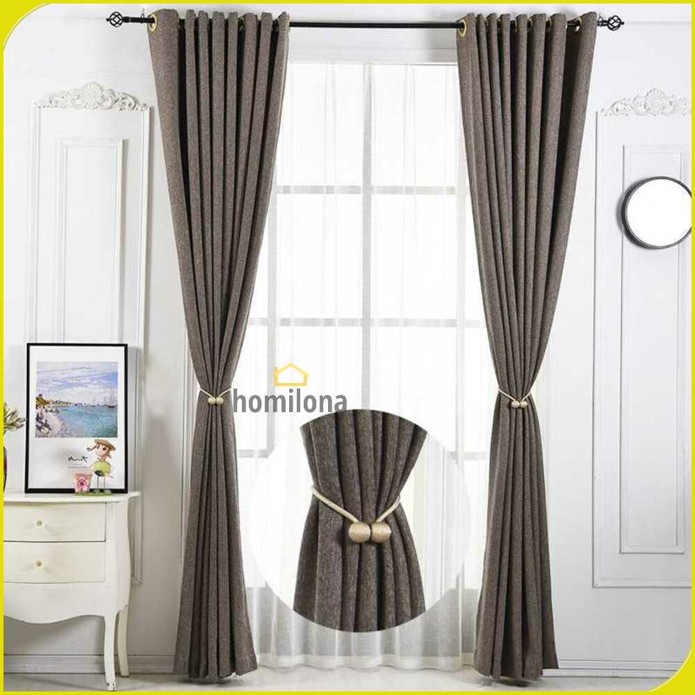 Arbitrary Tali Pengikat Tirai Gorden Magnetic Curtain Clip 2 PCS - A66