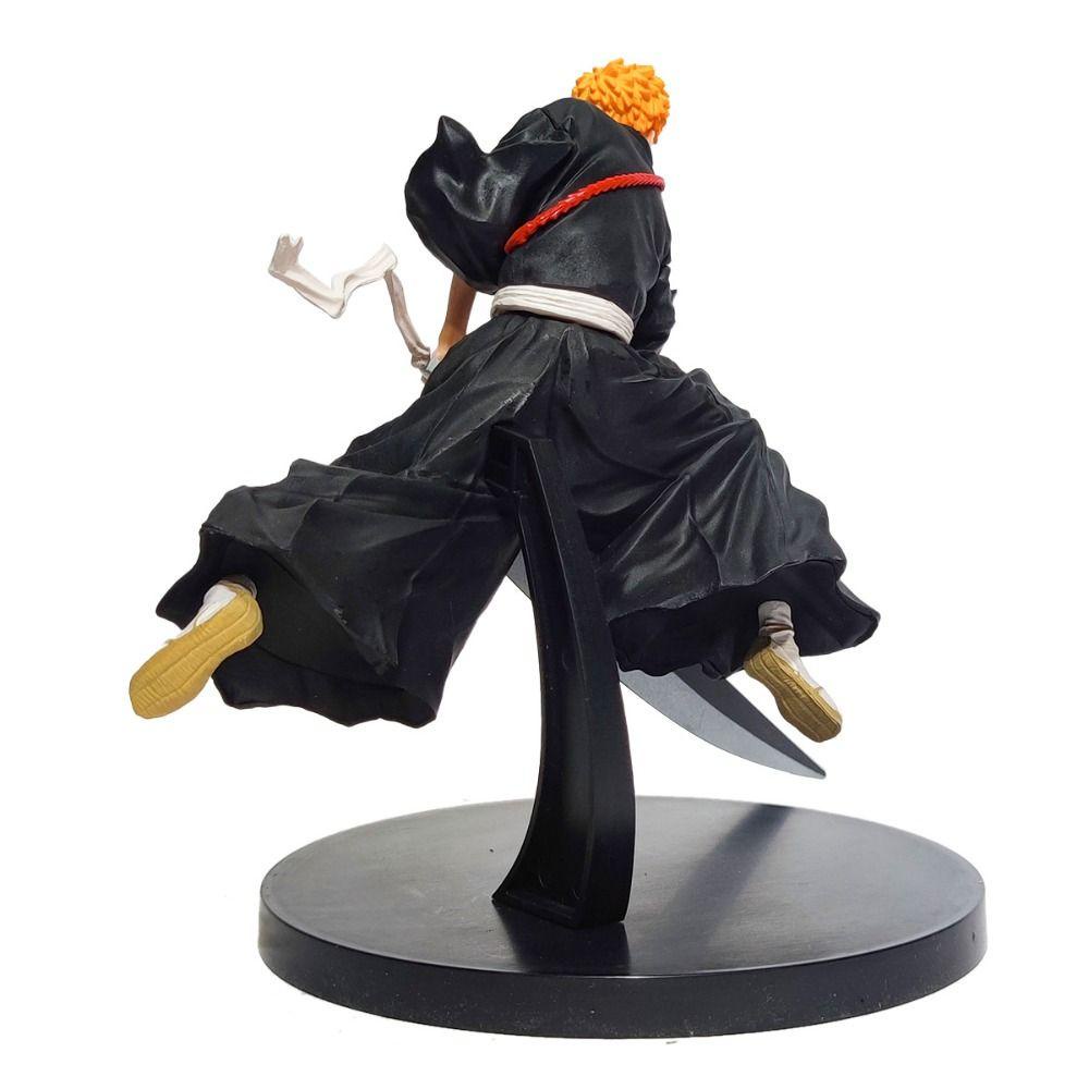 Lanfy Kurosaki Ichigo Action Figure Miniatur Untuk Anak Koleksi Model Figure Mainan Ornamen Mobil Model Anime Mainan Tokoh Anime Permata Pemutih Komputer Case Ornamen