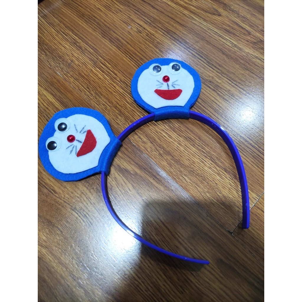 Bando karakter Doraemon Cute - Hiasan Kepala/Aksesoris Rambut