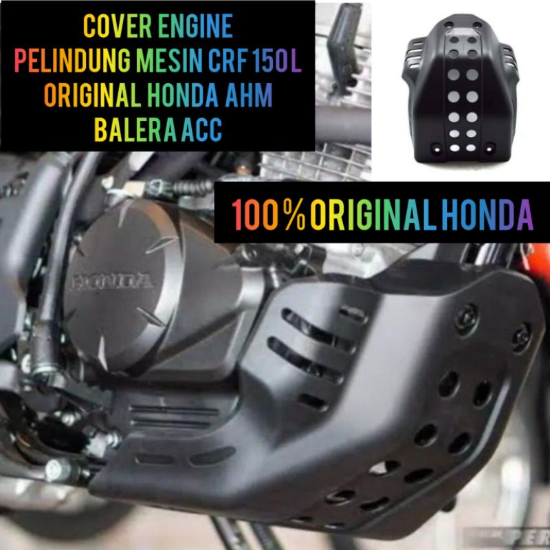 Skid plate pelindung mesin engine guard Honda CRF 150L K84A original HONDA AHM