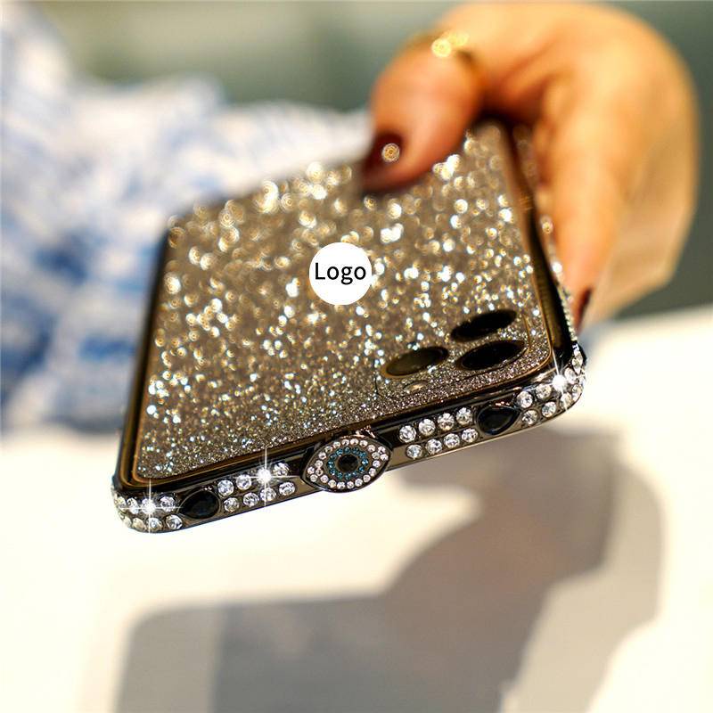 IPHONE Bling Berlian Imitasi Glitter Kristal Dimond Bumper Case Untuk Iphone14 13 12 11 Pro Max Plus Case Metal Cover Untuk Iphone14 Plus iPhone13 iPhone12 iPhone11