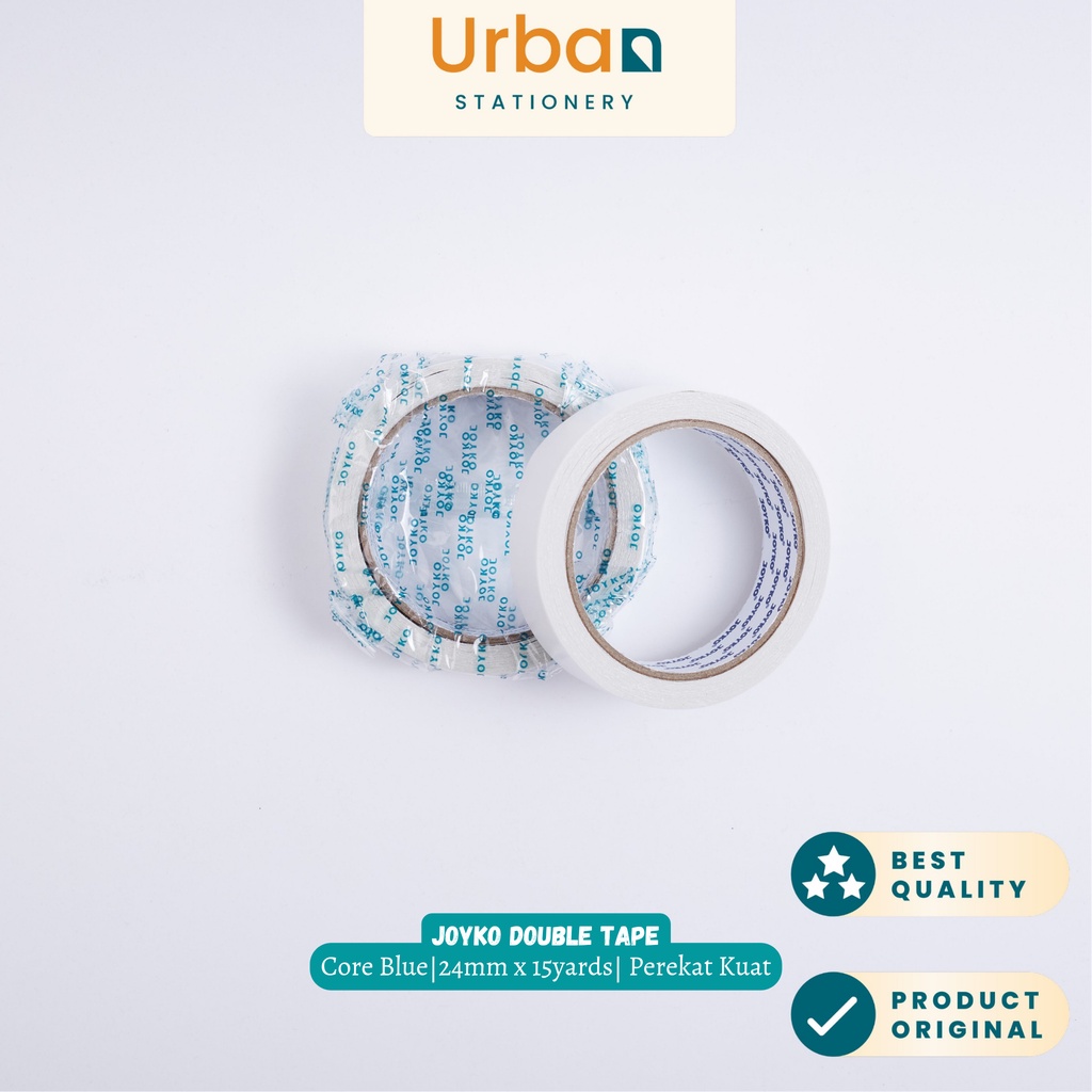 

Joyko Double Tape 24mm 15yards Core Blue
