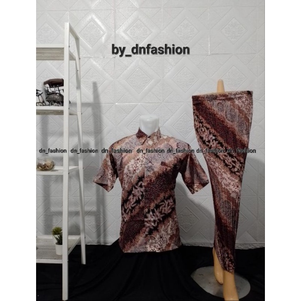 BATIK COUPLE/KEMEJA BATIK COUPLE/BATIK COUPLE MARON/BATIK COUPLE LENGAN PENDEK/KEMEJA BATIK/BATIK TERLARIS