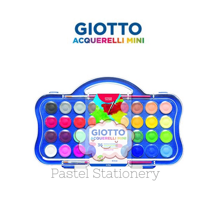 

Giotto Acquerelli Mini Watercolor 36 Warna - Cat Air Giotto Mini 36
