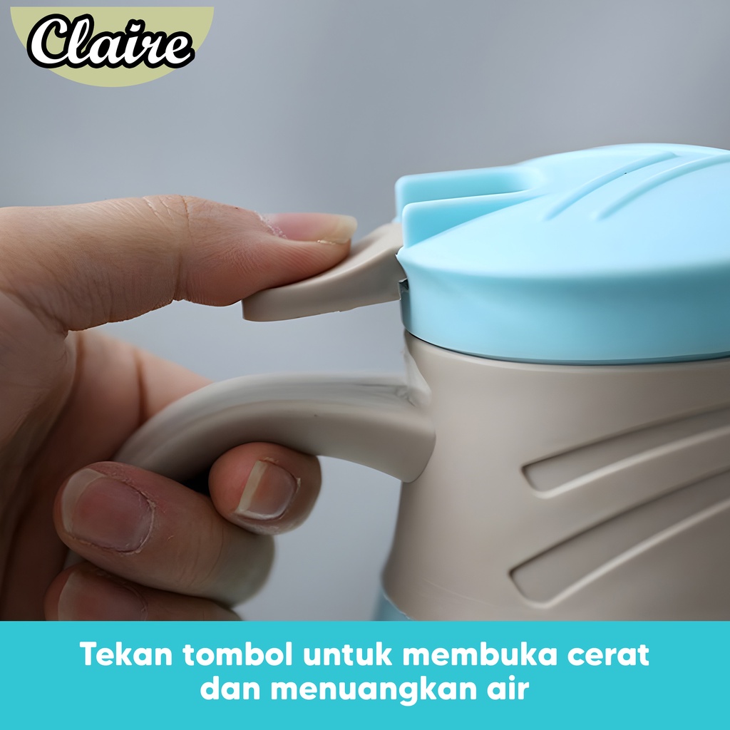 Termos Teko Glass Kettle 1000 ml / Termos Teko Anti Panas 1 Liter