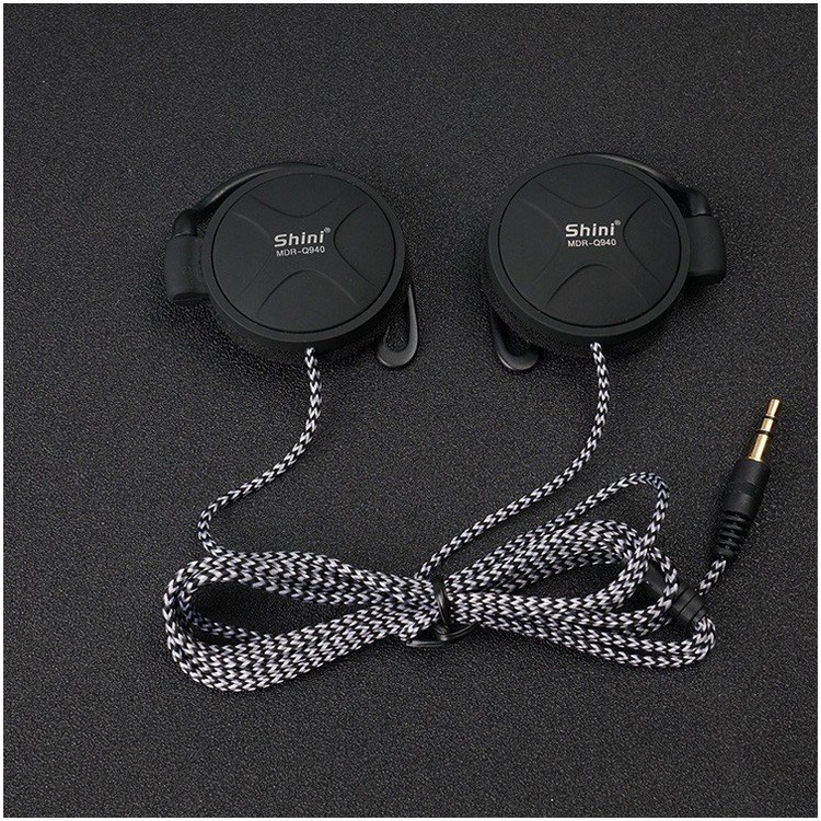 Shini on-ear Excelent Headphone Earhook - Q940 - Black