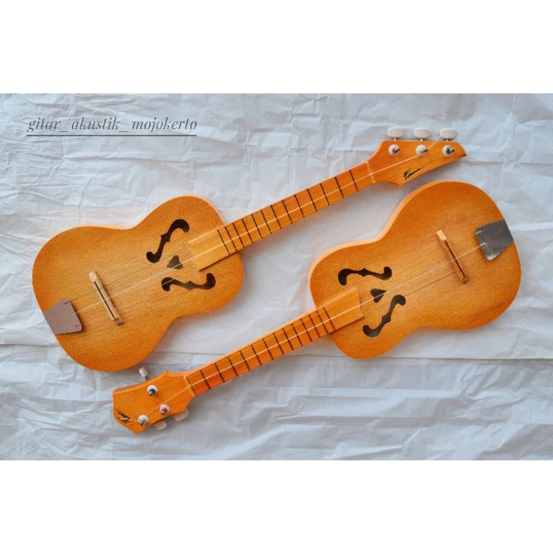 (HARGA PROMO) Ukulele / Kentrung kayu pare PKK asli