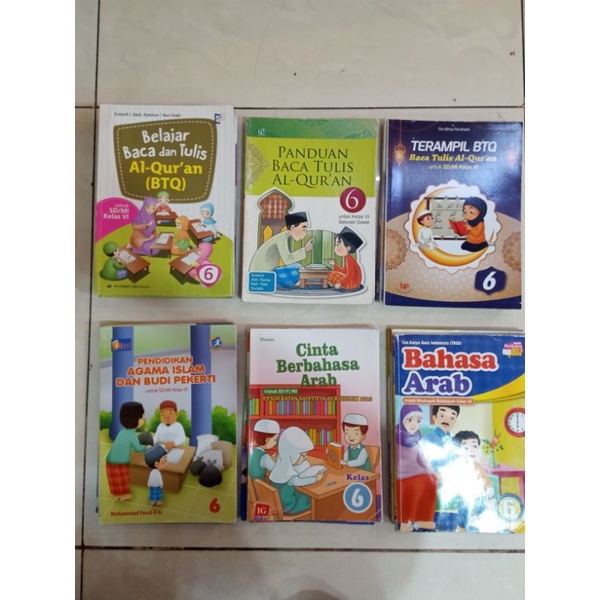 Jual BUKU PELAJARAN KELAS 6 SD  Shopee Indonesia