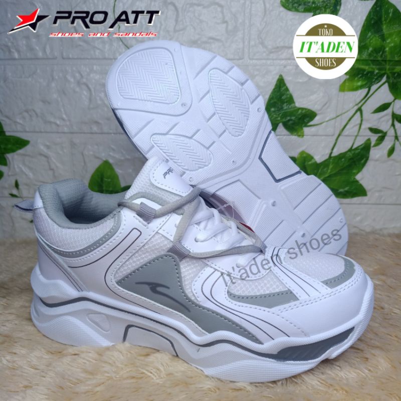 sepatu Pro ATT LJX 21 putih abu