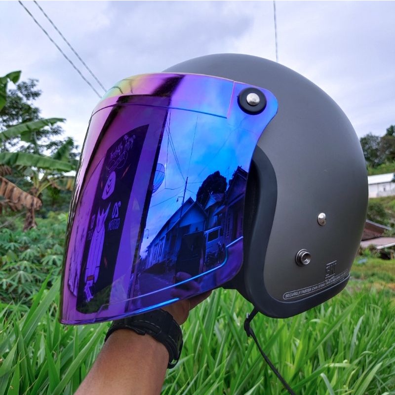 HELM BOGO DEWASA RETRO VENOM SNAIL PRIA WANITA