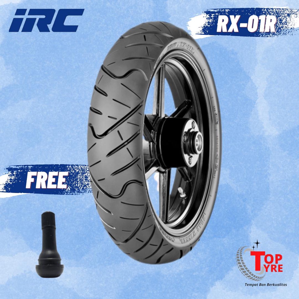 BAN MOTOR RING 17 // IRC RX-01R 120/70-17 TUBELESS // BAN MOTOR VIXION, CBR250, R25, MX KING
