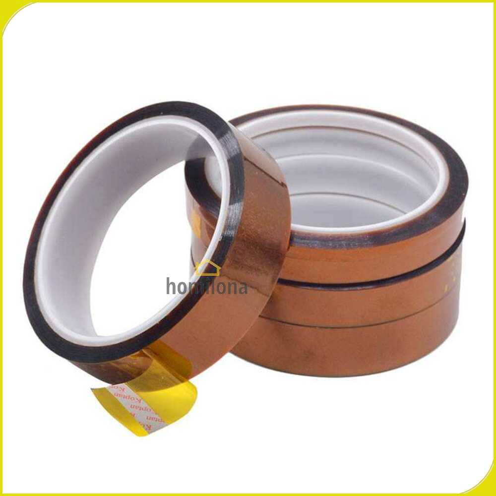 NIKTO Tape Lakban Heat Resistant Polyimide High Temperature Adhesive